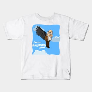 Charles DarWING Kids T-Shirt